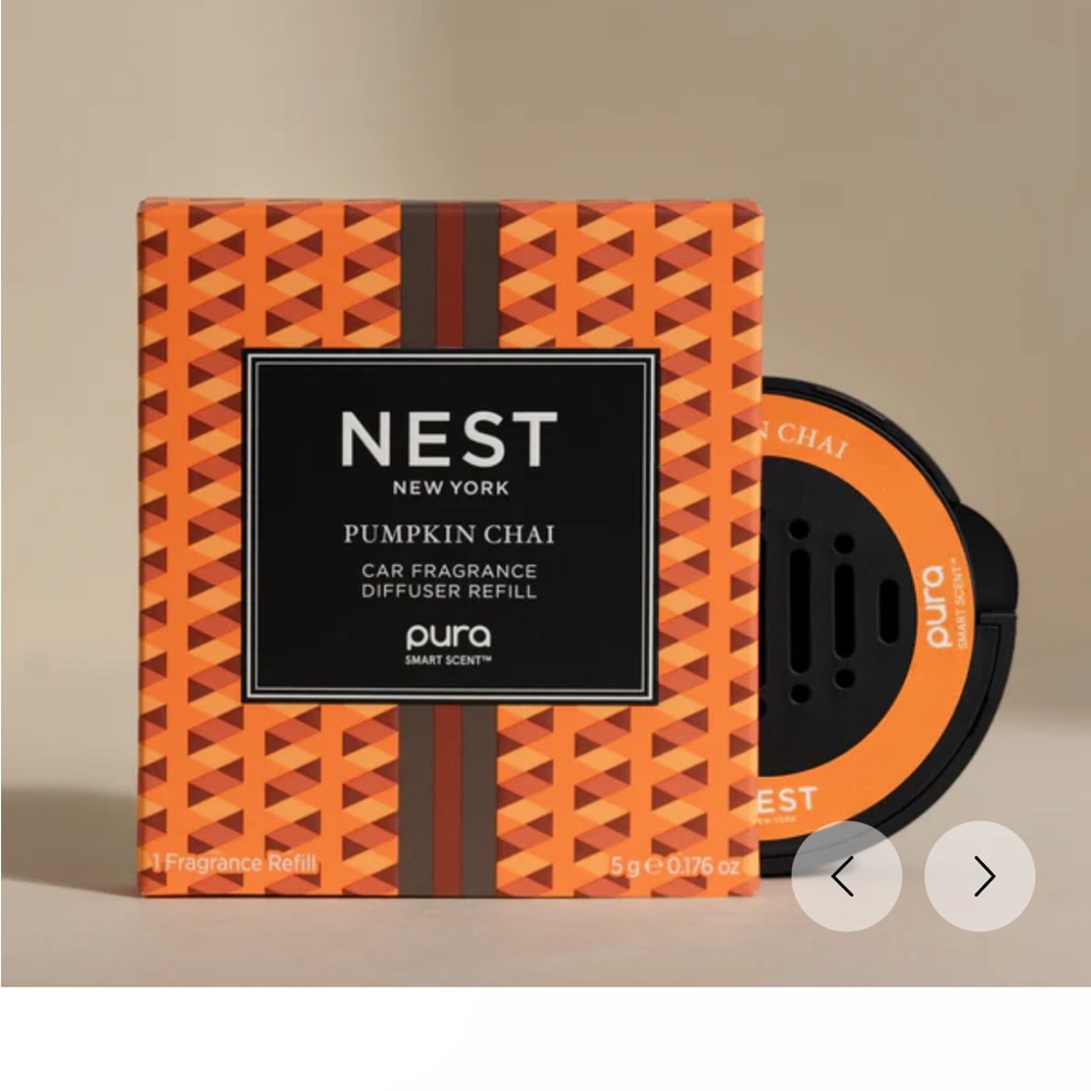 Nest New York Pura Pumpkin Chai Car Fragrance Refill
